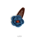 ≪1個入り≫毛糸編みフラワーベロア調ぱっちんヘアピン | LUPIS | 詳細画像3 