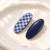 【2種セット】チェック柄×プレーンヘアクリップセット | LUPIS | 詳細画像4