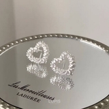 【S925ポスト】ゴージャスメタルハートピアス | LUPIS | 詳細画像4 