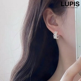 ≪1個入/片耳用≫ラグジュアリーレースフープピアス | LUPIS | 詳細画像1 