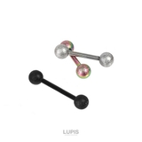 【14G】マットボールストレートバーベルボディピアス | LUPIS | 詳細画像3