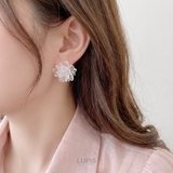 クリアフラワーピアス 【ピアス レディース | LUPIS | 詳細画像2