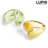 クリアカラーボリュームアクリルリング【大ぶり 指輪】 | LUPIS | 詳細画像1