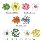 バイカラーフラワーピアス【S925ポスト】 | LUPIS | 詳細画像4