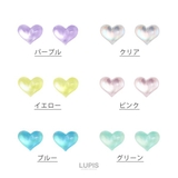 クリアカラープチハートピアス【小さめ S925ポスト】 | LUPIS | 詳細画像7 