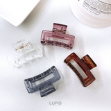 【小ぶり】クリアカラープチバンスクリップ | LUPIS | 詳細画像2 