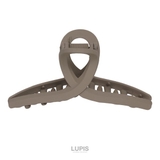 ブラウン | ループラインマットカラーバンスクリップ 【プチプラ 大きめ | LUPIS