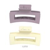 マットカラーレクタングルバンスクリップ【ヘアアクセサリー】 | LUPIS | 詳細画像4