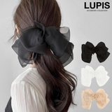 シフォンBIGリボンバレッタ | LUPIS | 詳細画像1 