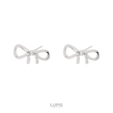 シンプルリボンピアス【小ぶり】 | LUPIS | 詳細画像2