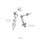 ≪1個入/片耳用≫クロス×スパイクアンティークピアス | LUPIS | 詳細画像4 