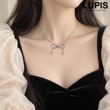 スネークチェーンリボンネックレス | LUPIS | 詳細画像1
