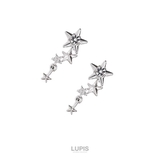 【S925ポスト】シャイニング4連スターピアス | LUPIS | 詳細画像4
