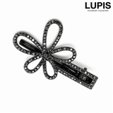 ダークストーンフラワーヘアクリップ | LUPIS | 詳細画像1 