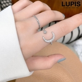 【2個セット】ムーン×スターリングセット | LUPIS | 詳細画像1