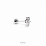 ≪1個入/片耳用≫シャイニングオーロラスターピアス | LUPIS | 詳細画像3 