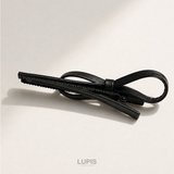 ≪1個入り≫レザー調リボンヘアクリップ | LUPIS | 詳細画像4 