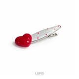 ≪1個入り≫ドット柄ハートポイントヘアクリップ | LUPIS | 詳細画像4 