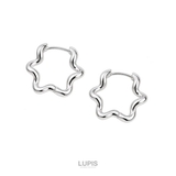 ウェーブフラワーフープピアス | LUPIS | 詳細画像5