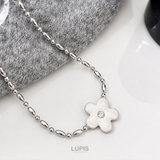 マーブルフラワーネックレス | LUPIS | 詳細画像3