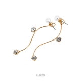 カーブストーンバックキャッチピアス【2way】 | LUPIS | 詳細画像4