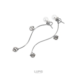 カーブストーンバックキャッチピアス【2way】 | LUPIS | 詳細画像5
