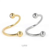 ≪1個入り≫【16G】スパイラルバーベルボディピアス | LUPIS | 詳細画像2