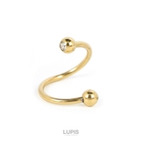 ≪1個入り≫【16G】スパイラルバーベルボディピアス | LUPIS | 詳細画像4