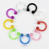 【16G】アクリルサーキュラーバーベルボディピアス | LUPIS | 詳細画像2