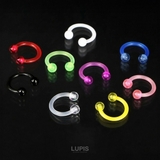 【16G】アクリルサーキュラーバーベルボディピアス | LUPIS | 詳細画像4