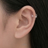 【16G】アクリルサーキュラーバーベルボディピアス | LUPIS | 詳細画像5