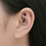 【16G】カラーコーンヘッドバナナバーベルボディピアス・へそピアス | LUPIS | 詳細画像4