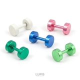 【16G】カラーサークルヘッドストレートバーベルボディピアス | LUPIS | 詳細画像2