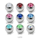 【14G】カラージュエルシルバーボールキャッチ | LUPIS | 詳細画像3