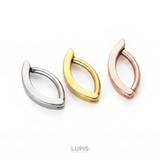 【14G】カーブバーバナナバーベルボディピアス・へそピアス | LUPIS | 詳細画像2 