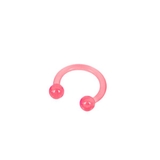 ピンク | 【16G】アクリルサーキュラーバーベルボディピアス | LUPIS