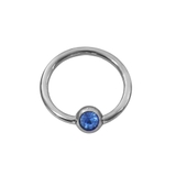 ライトブルー | カラージュエルキャプティブビーズリングボディピアス | LUPIS