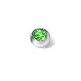 グリーン | 【16G】【18G】カラージュエルシルバーボールキャッチ | LUPIS