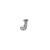 J | ≪1個入り 片耳用≫イニシャルパヴェピアス | LUPIS