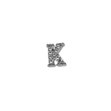 K | ≪1個入り 片耳用≫イニシャルパヴェピアス | LUPIS