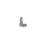 L | ≪1個入り 片耳用≫イニシャルパヴェピアス | LUPIS