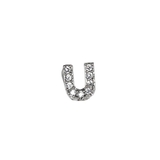U | ≪1個入り 片耳用≫イニシャルパヴェピアス | LUPIS