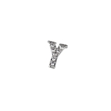 Y | ≪1個入り 片耳用≫イニシャルパヴェピアス | LUPIS