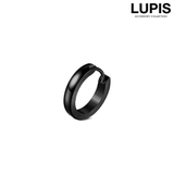 ブラック | 【18G】シンプルフープボディピアス | LUPIS
