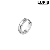 シルバー | 【18G】シンプルフープボディピアス | LUPIS
