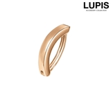 ブロンズ | 【14G】カーブバーバナナバーベルボディピアス・へそピアス | LUPIS