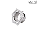 00G | 【0G・00G・12mm】フラワートンネルボディピアス | LUPIS