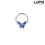 10mm | 【16G】バタフライセグメントリングボディピアス | LUPIS
