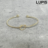 ゴールド | ノットバングルブレスレット | LUPIS