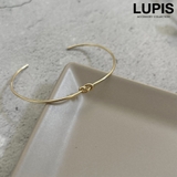ゴールド | ノットスリムバングル | LUPIS